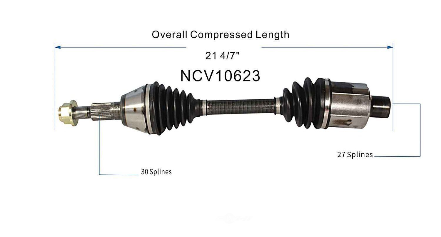 Right New CV Complete Assy   GSP North America   NCV10623