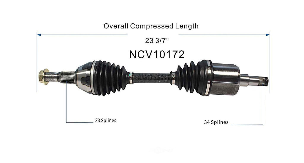 Right New CV Complete Assy   GSP North America   NCV10172