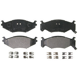 Frt Semi-Met Brake Pads  Wagner  ZX522