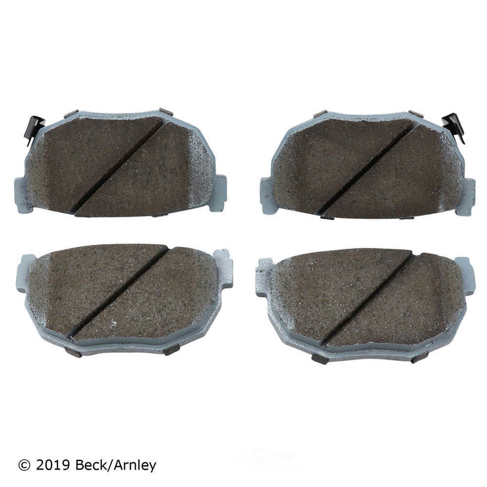 Rr Prem Brake Pads  Beck/Arnley  085-1245