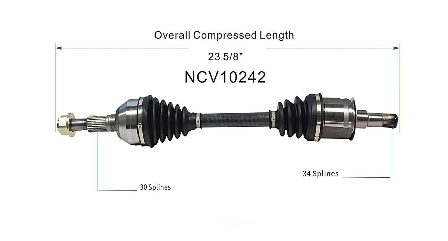 Right New CV Complete Assy   GSP North America   NCV10242