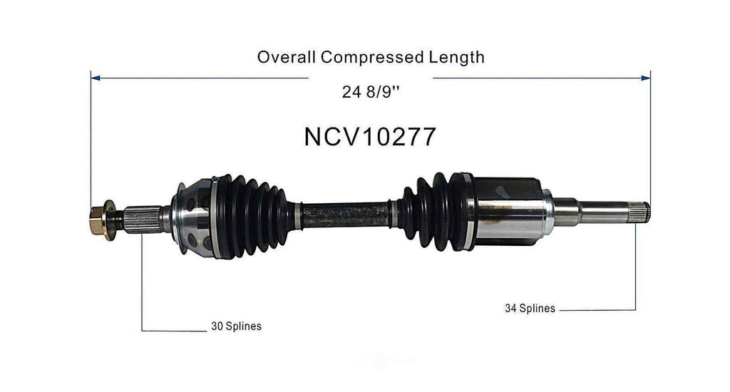 Left New CV Complete Assy   GSP North America   NCV10277