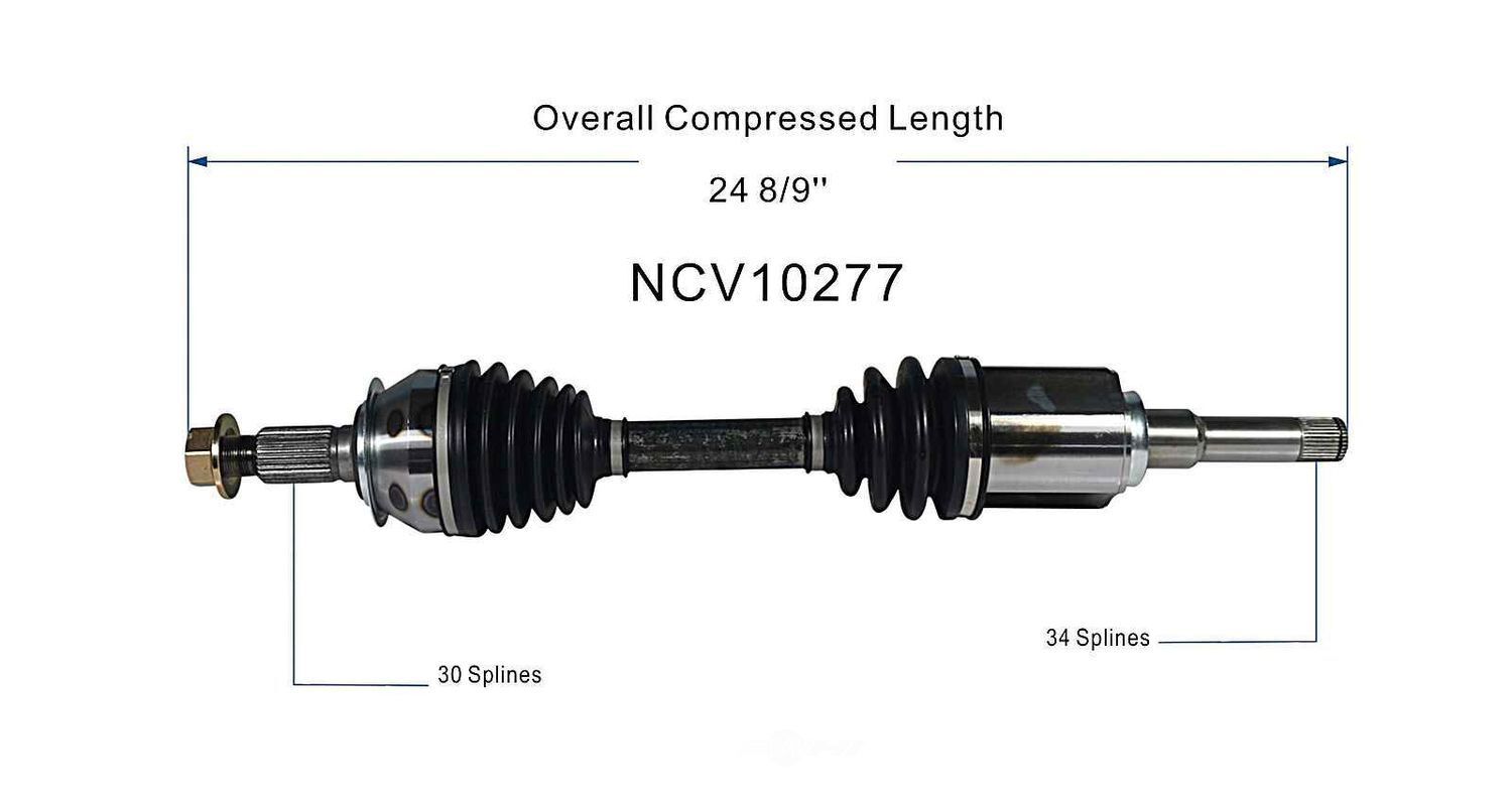 Left New CV Complete Assy   GSP North America   NCV10277