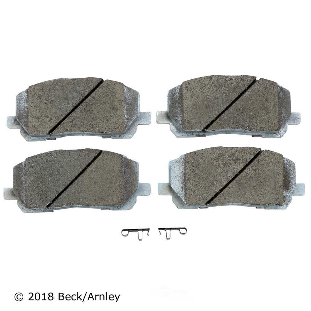 Frt Prem Brake Pads  Beck/Arnley  085-1658