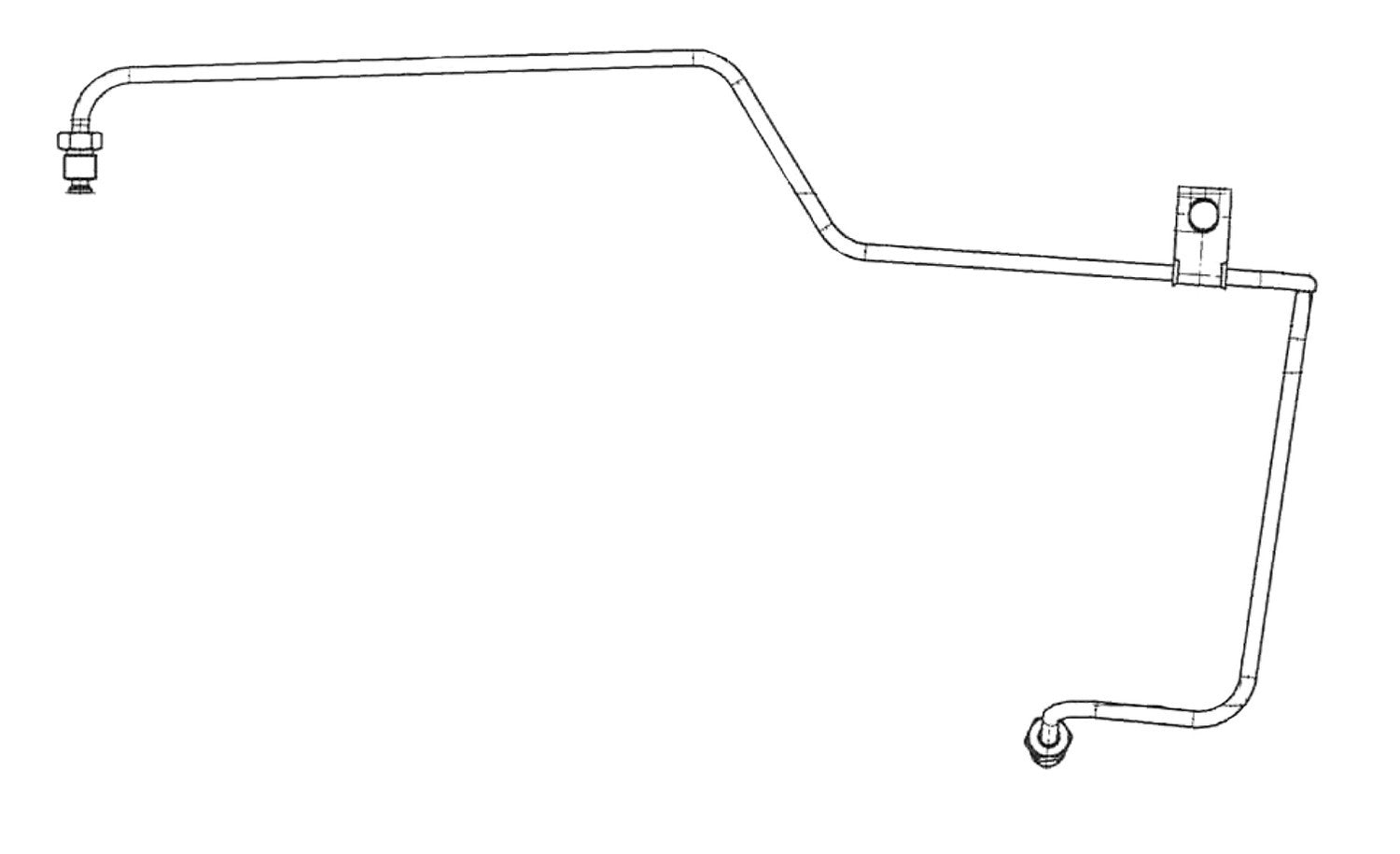 Rr Brake Hose  Centric Parts  150.63380