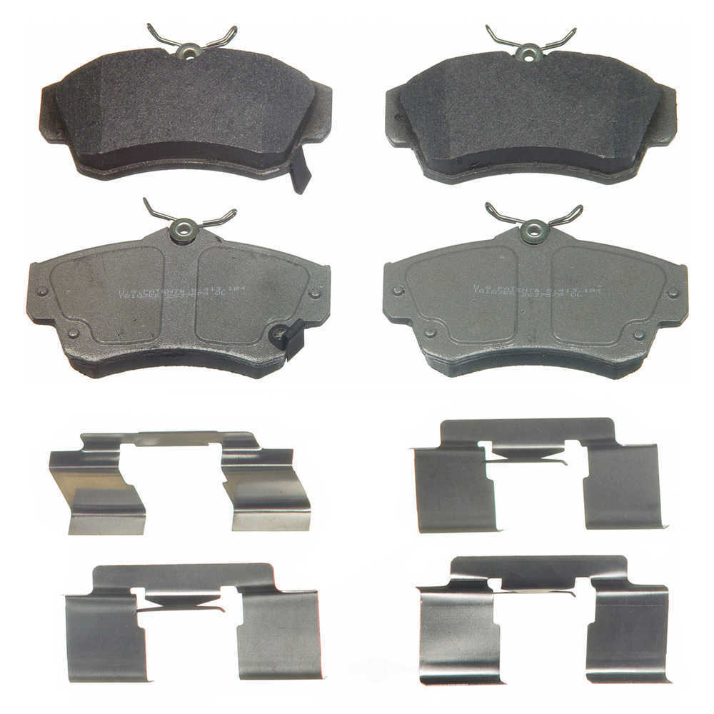Frt Premium Semi-Met Brake Pads  Wagner  MX841