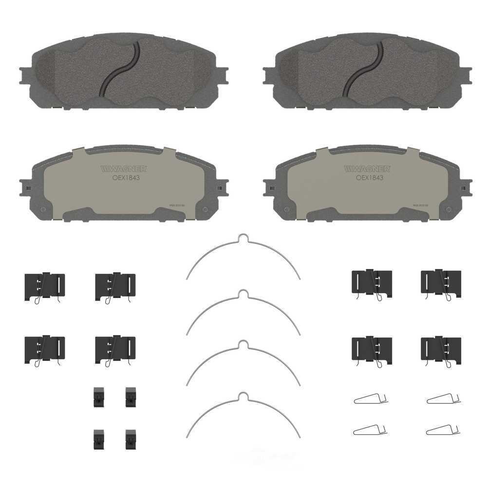 Wagner Premium OEX Ceramic Brake Pad OEX1843