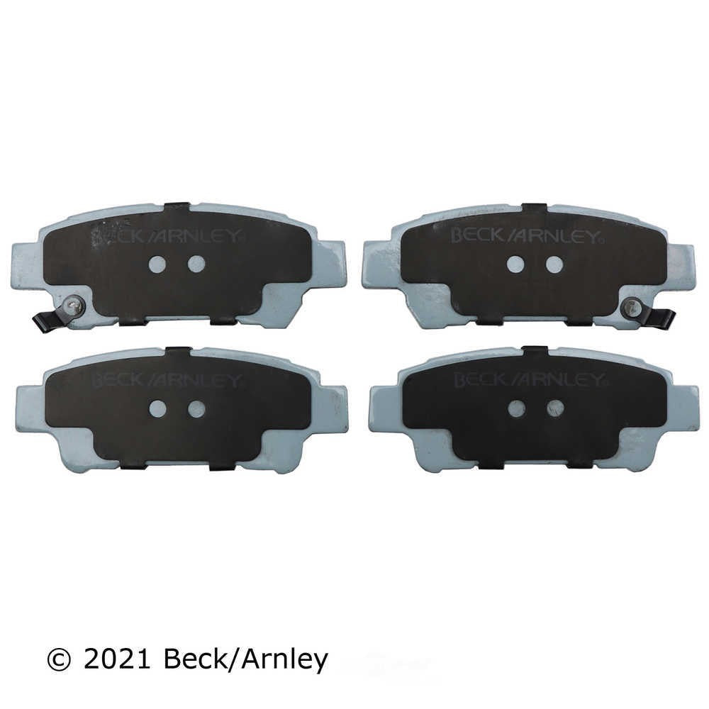Rr Prem Brake Pads  Beck/Arnley  085-1700
