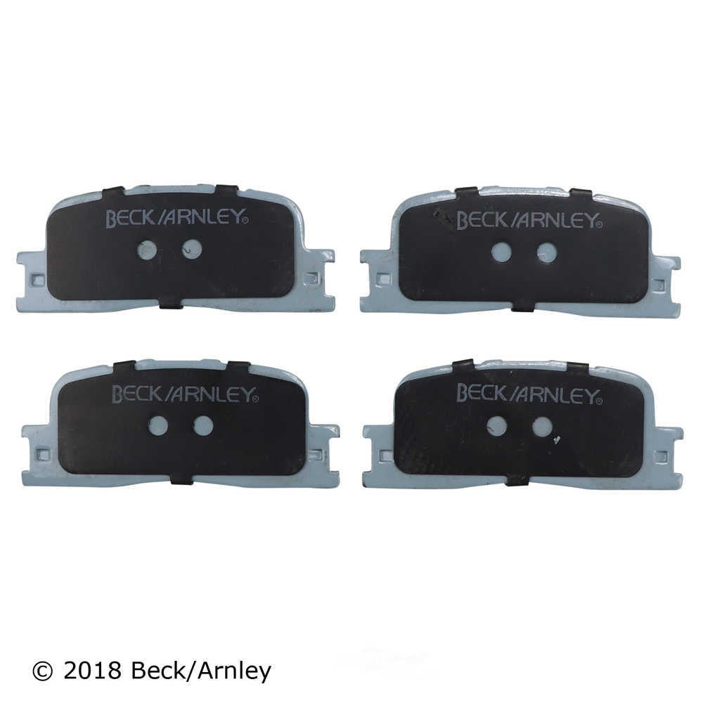 Rr Prem Brake Pads  Beck/Arnley  085-1659