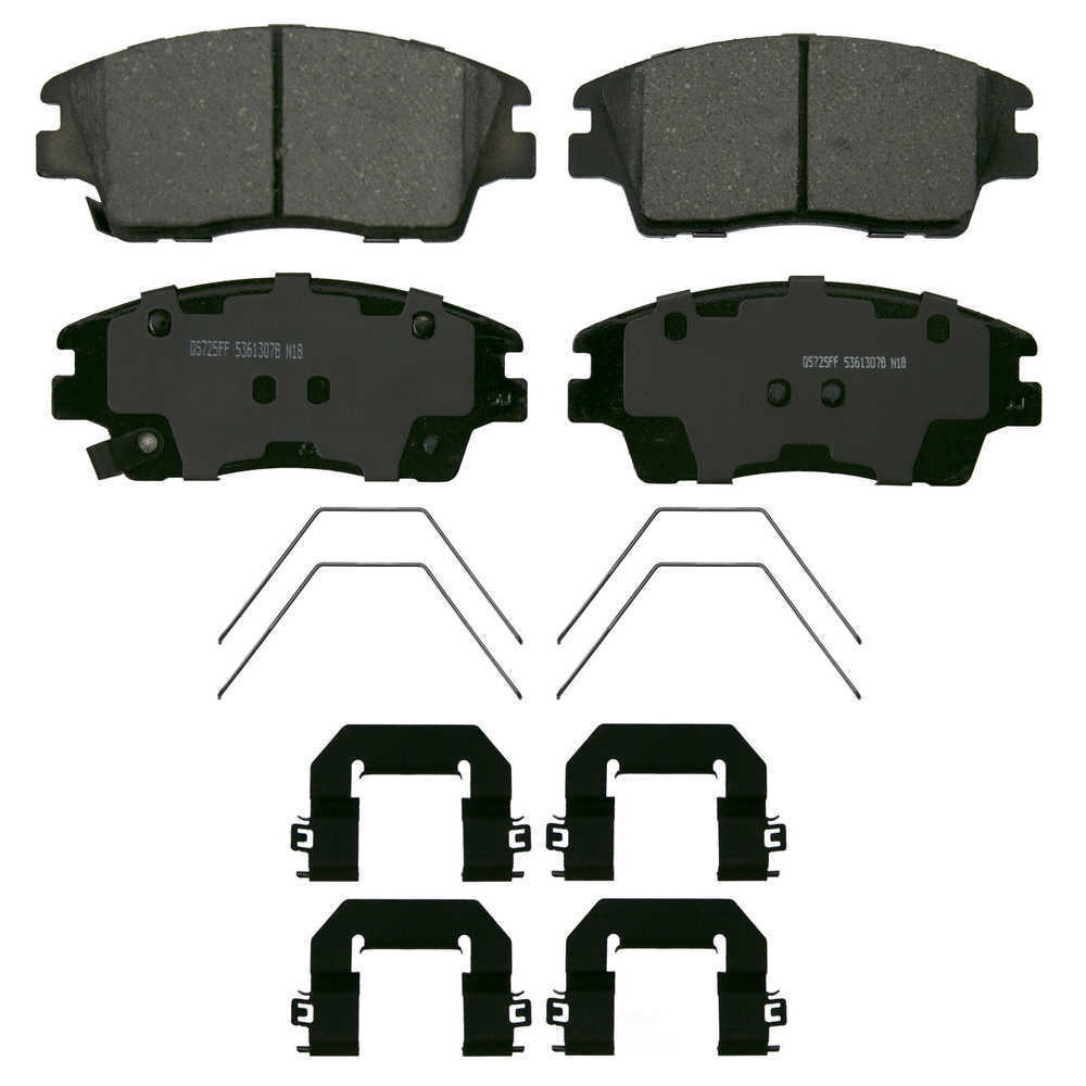 Frt Ceramic Brake Pads  Wagner  ZD1847