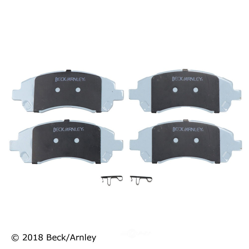 Frt Prem Brake Pads  Beck/Arnley  085-1565