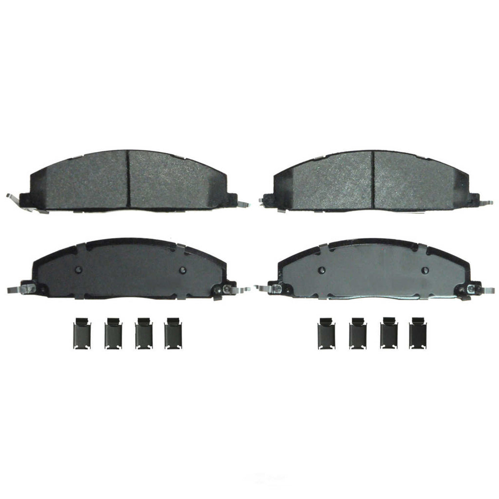 Rr Semi-Met Brake Pads  Wagner  ZX1400