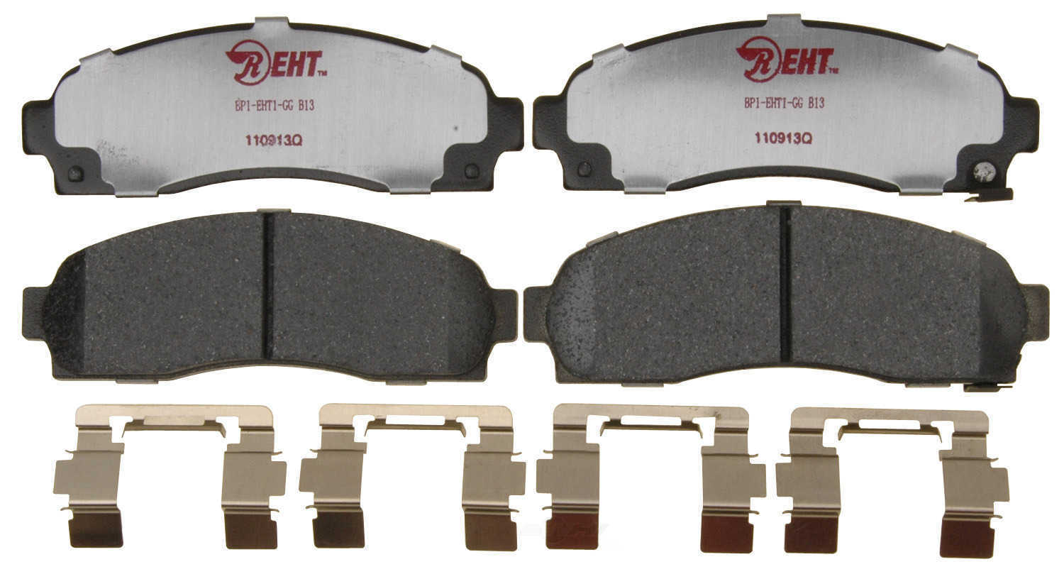 Frt Hybrid Brake Pads  Raybestos  EHT913H