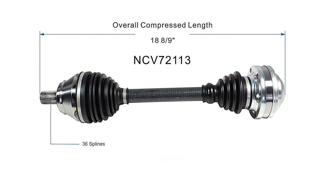 Left New CV Complete Assy   GSP North America   NCV72113