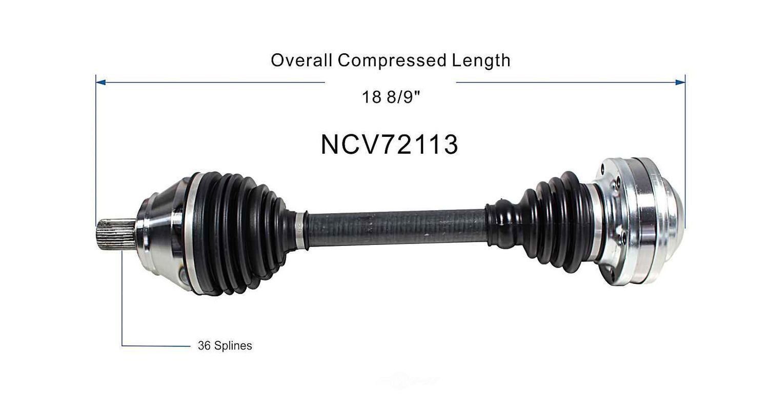 Left New CV Complete Assy   GSP North America   NCV72113