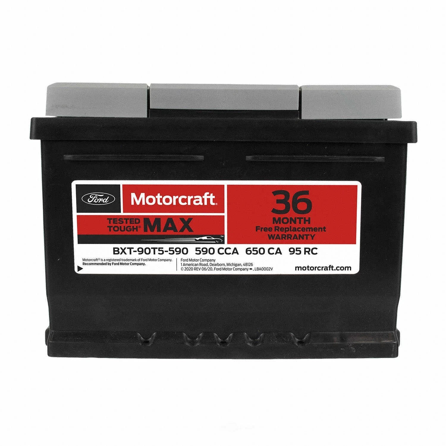 Brand New Vehicle Battery-Tested Tough Max Battery Motorcraft BXT-90T5-590 - 36 Month