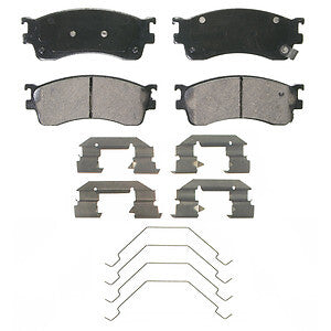 Frt Ceramic Brake Pads  Wagner  ZD893
