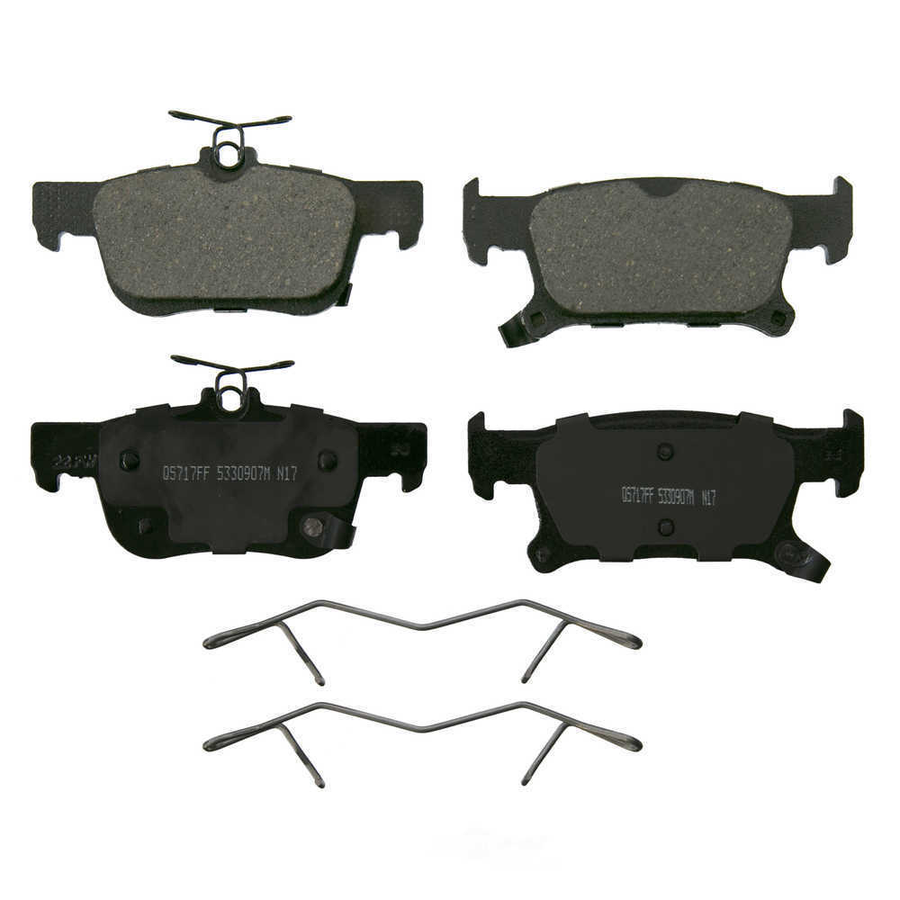 Rr Ceramic Brake Pads  Wagner  ZD1923