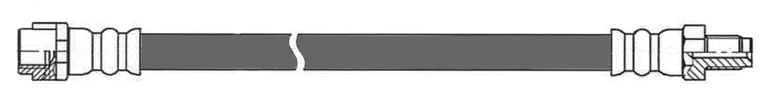 Frt Brake Hose  Centric Parts  150.35037