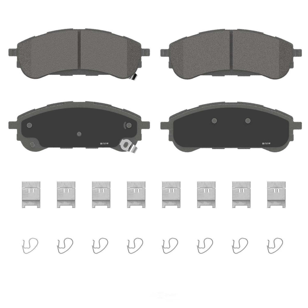 Rr Ceramic Brake Pads  Wagner  ZD2208