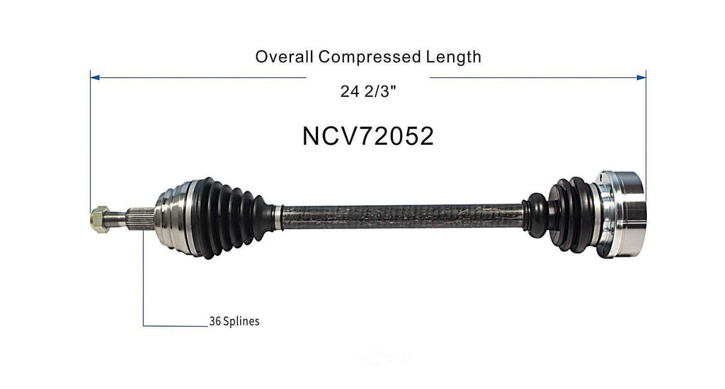 Left New CV Complete Assy   GSP North America   NCV72052