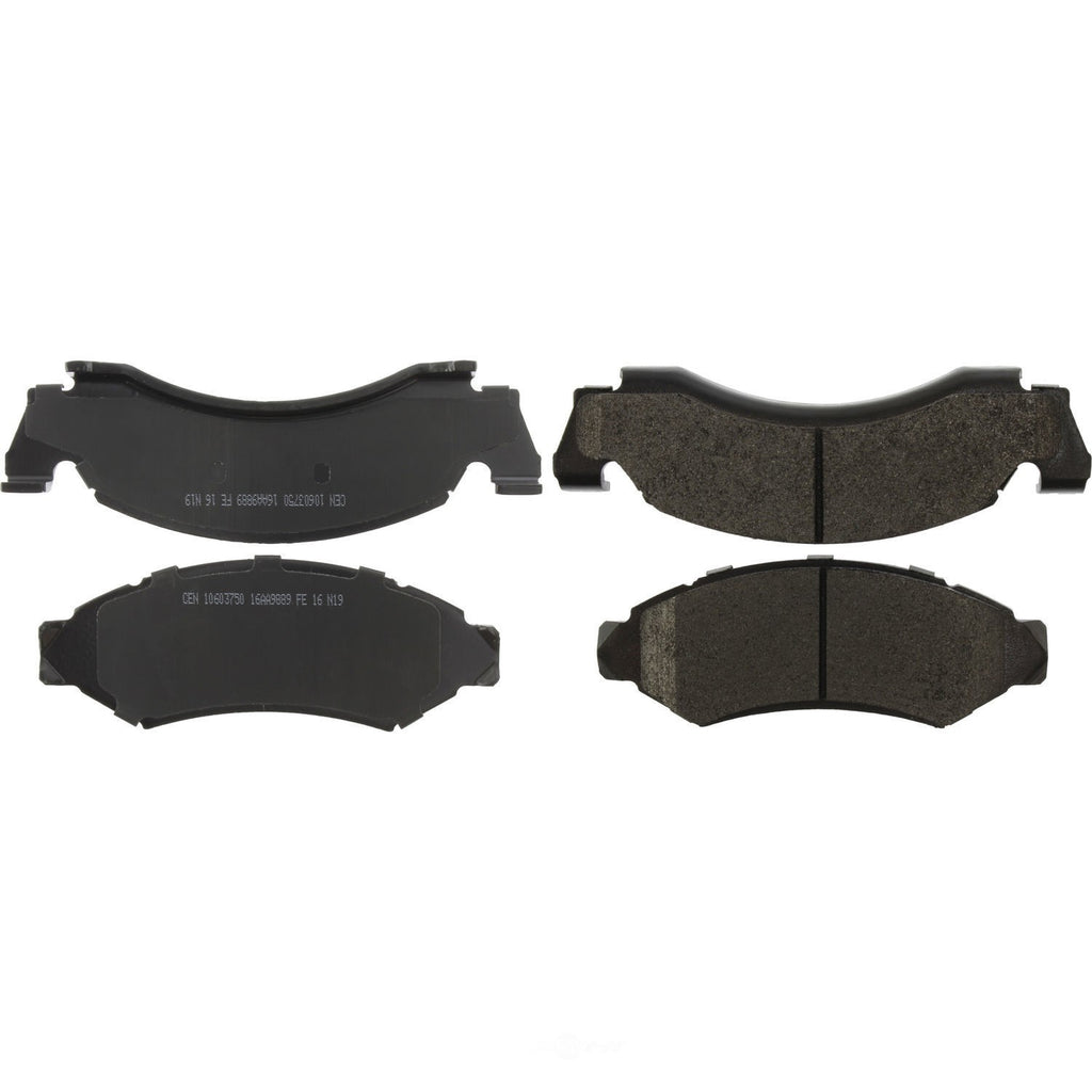 Frt Severe Duty Semi-Met Prem Brake Pads  Centric Parts  106.03750