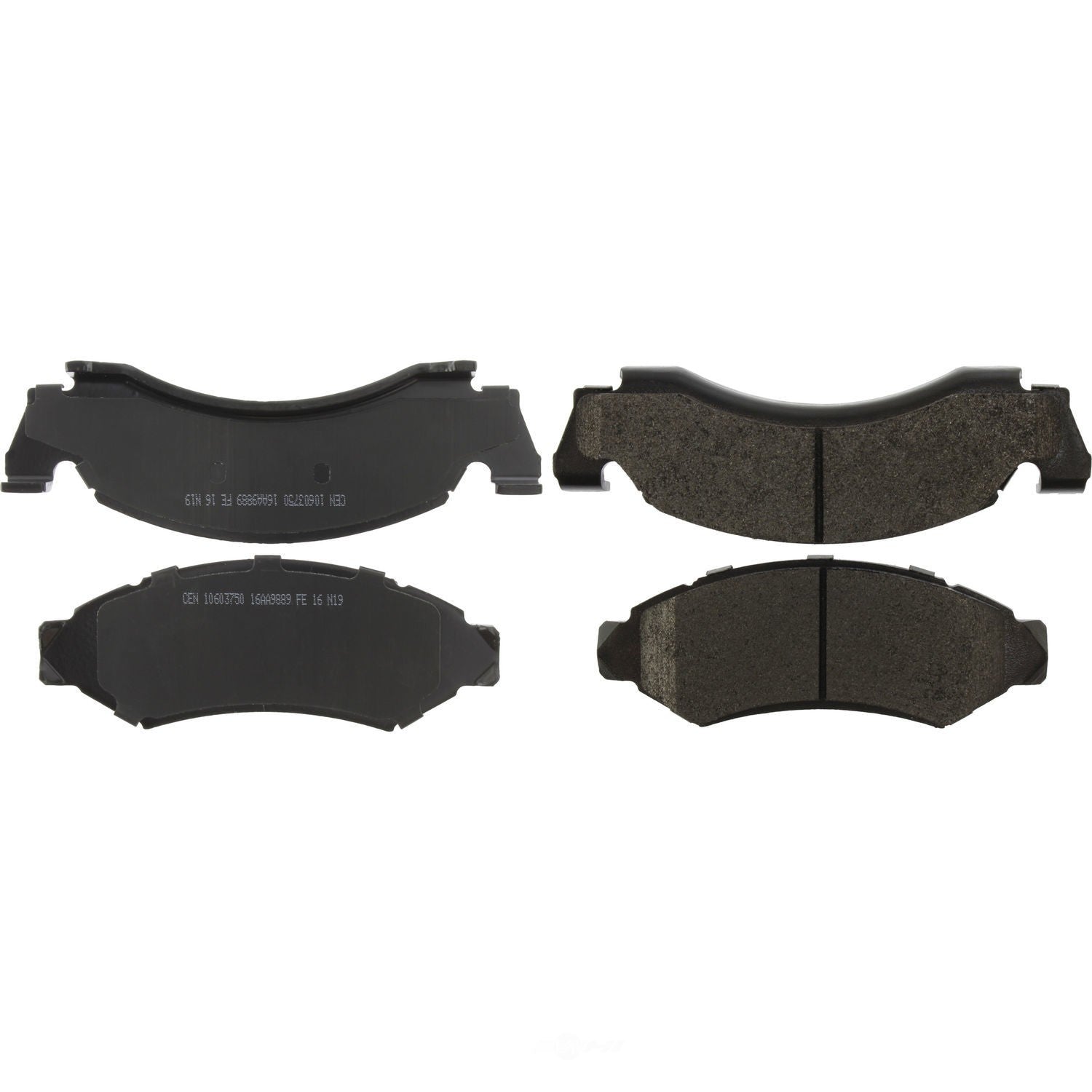 Frt Severe Duty Semi-Met Prem Brake Pads  Centric Parts  106.03750