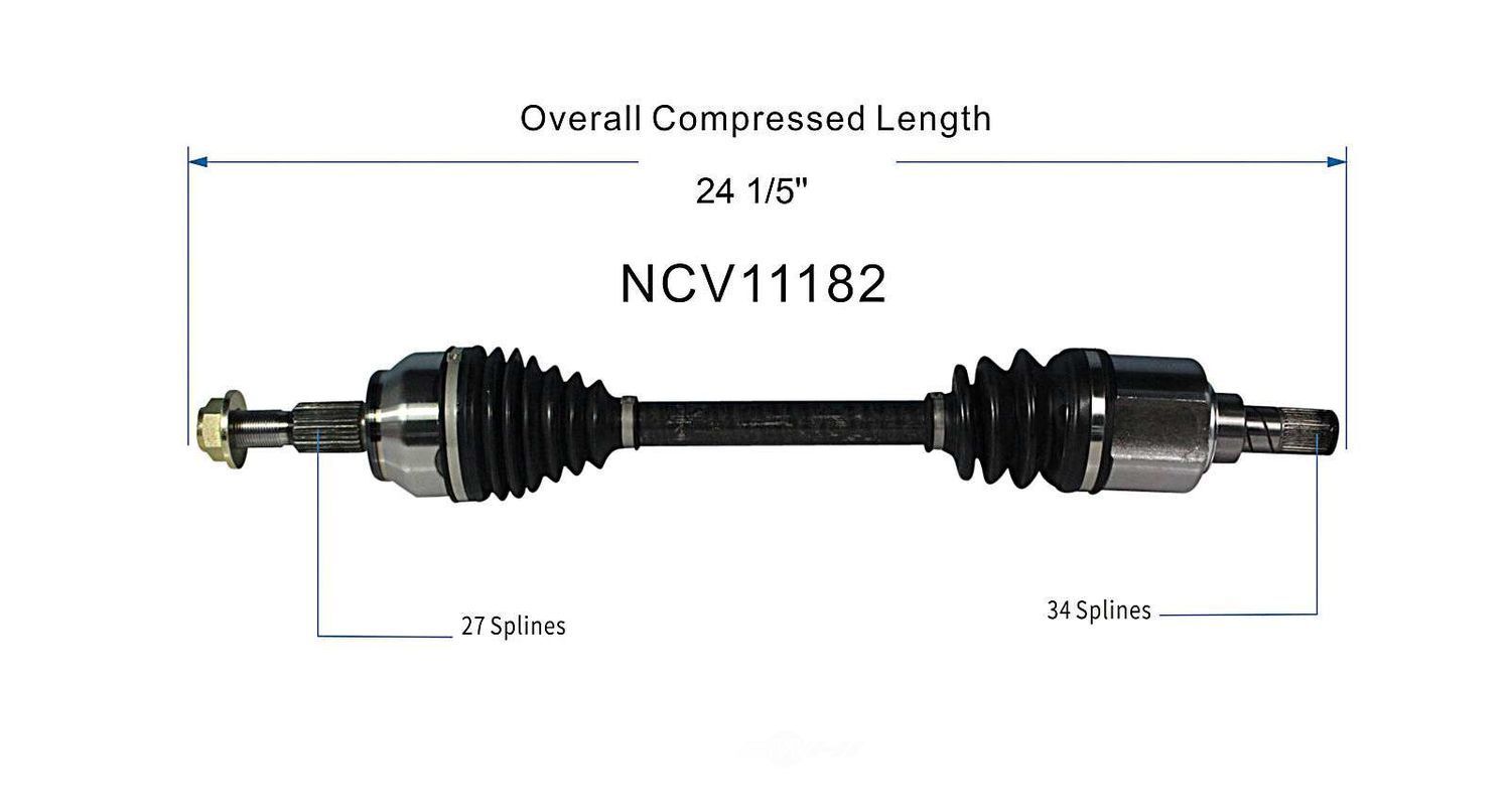 Left New CV Complete Assy   GSP North America   NCV11182