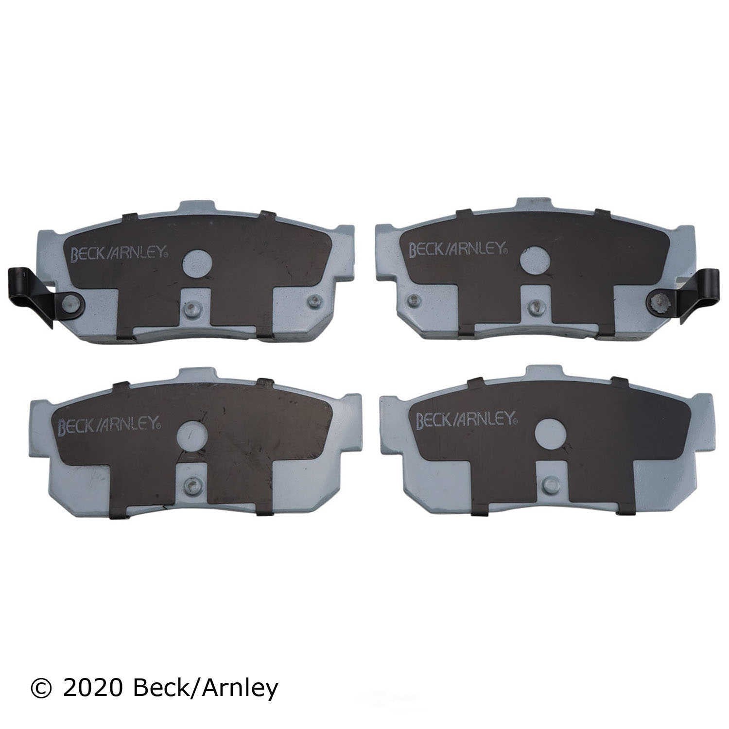 Rr Prem Brake Pads  Beck/Arnley  085-1447