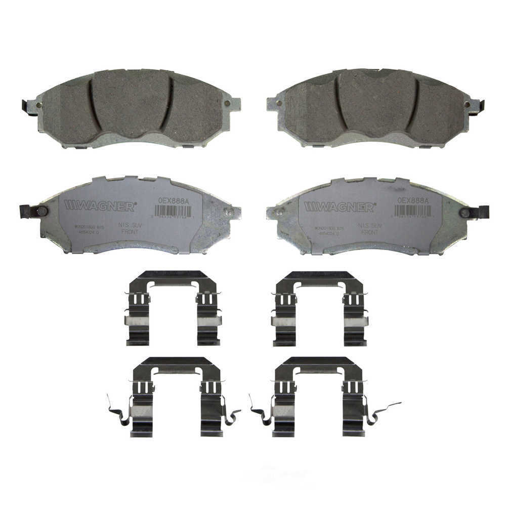 Wagner Premium OEX Ceramic Brake Pad OEX888A