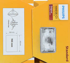 Low Beam Headlight  Philips  H4656C1