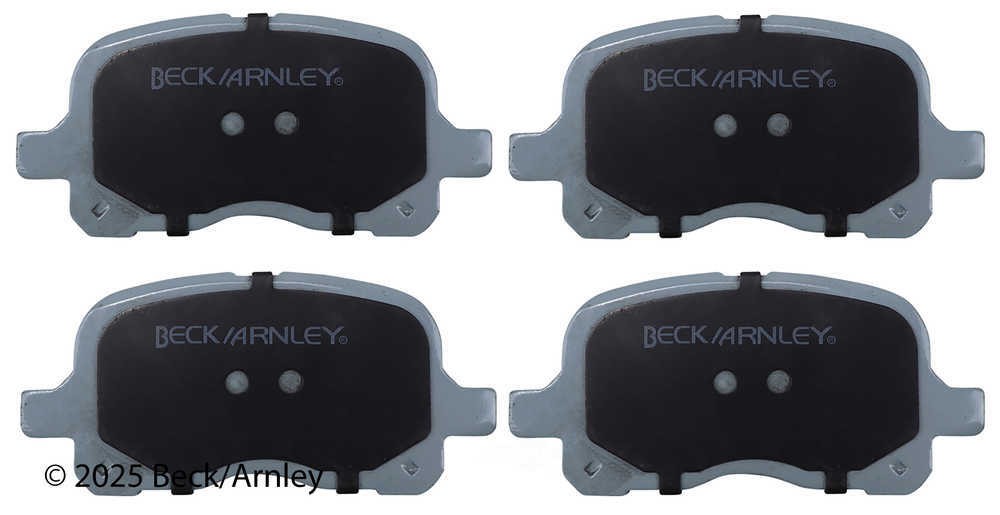 Frt Prem Brake Pads  Beck/Arnley  085-1553