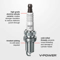 V Power Spark Plug  NGK  3754