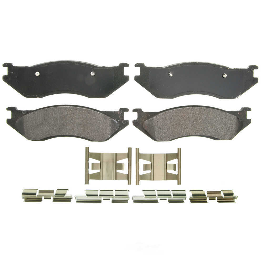 Frt Semi-Met Brake Pads  Wagner  ZX966A