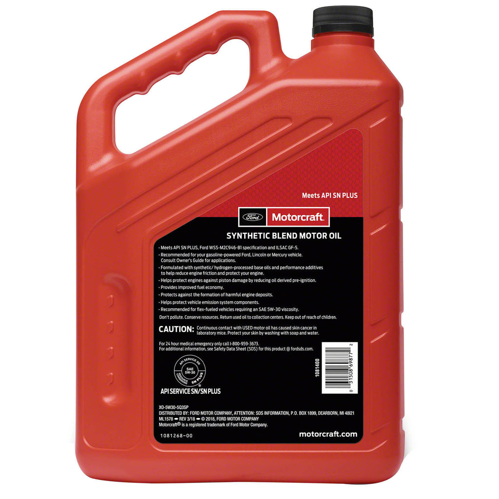Engine Oil  Motorcraft  XO5W30-5Q3SP