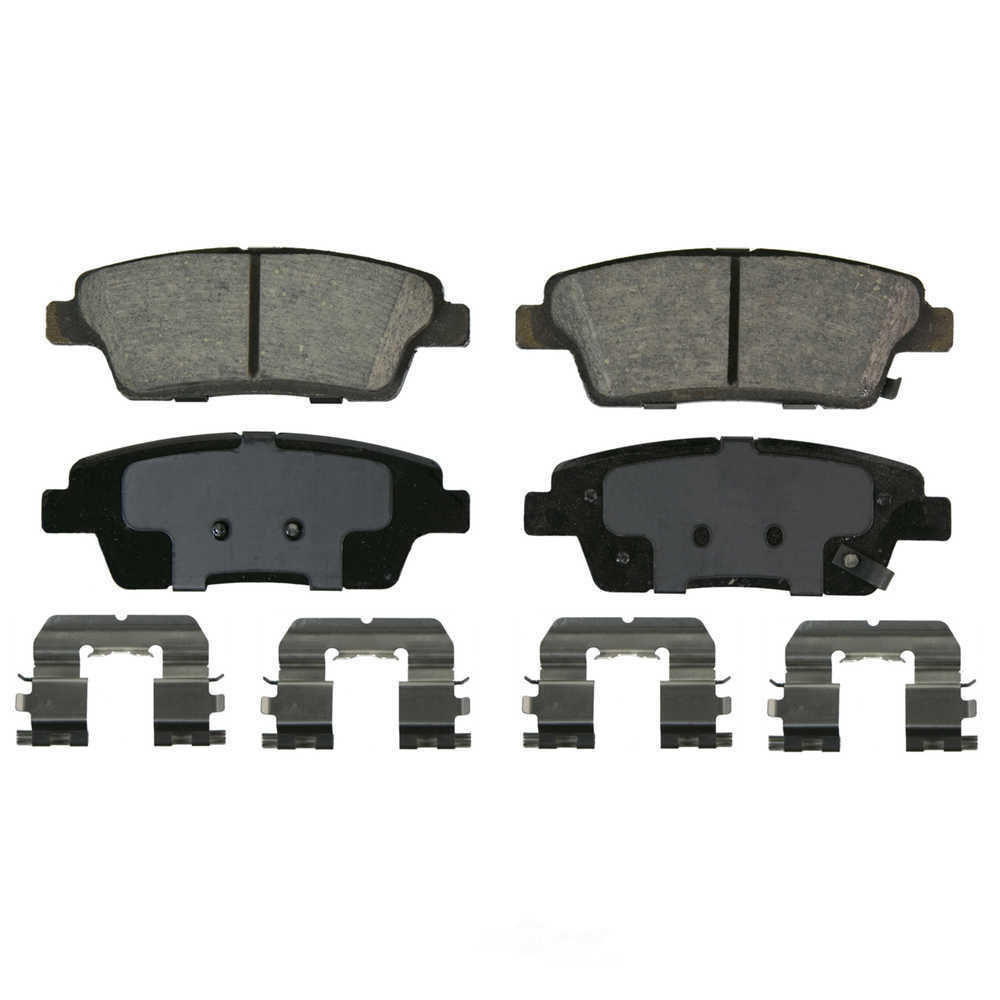 Rr Ceramic Brake Pads  Wagner  ZD1551