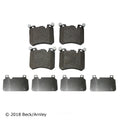 Frt OE Brake Pads  Beck/Arnley  089-2008