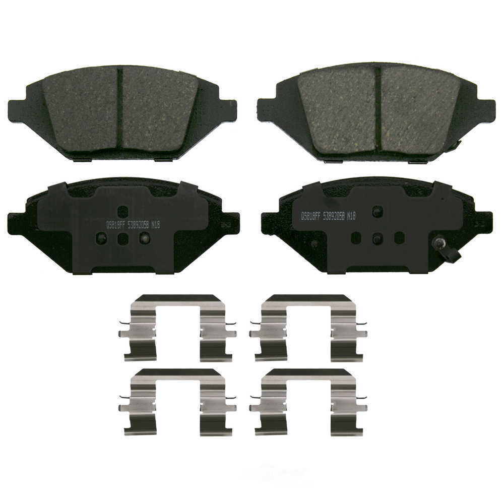 Frt Ceramic Brake Pads  Wagner  ZD1864