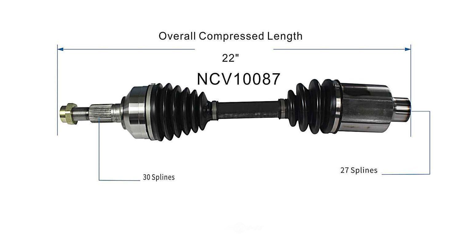 Right New CV Complete Assy   GSP North America   NCV10087