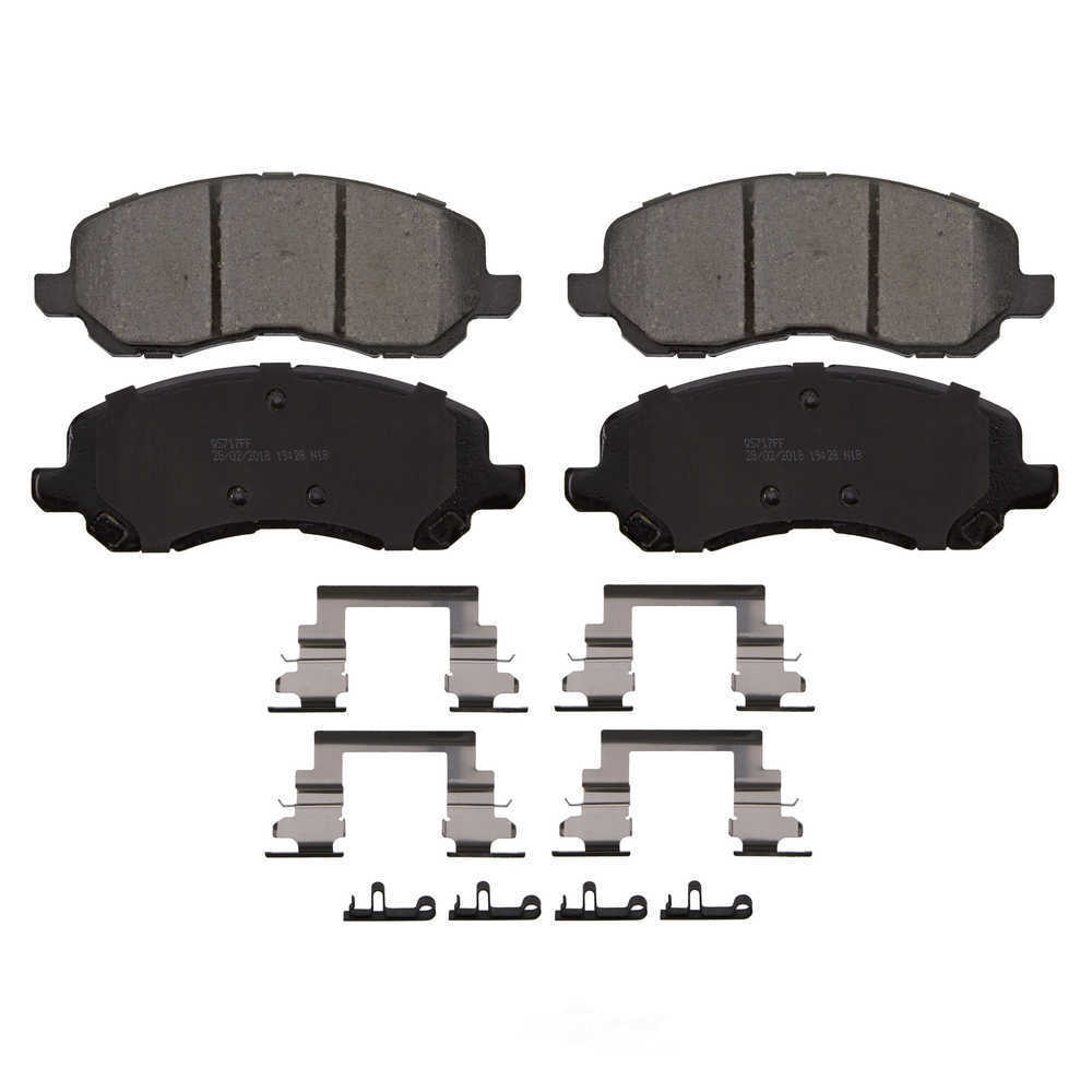 Frt Ceramic Brake Pads  Wagner  ZD2057