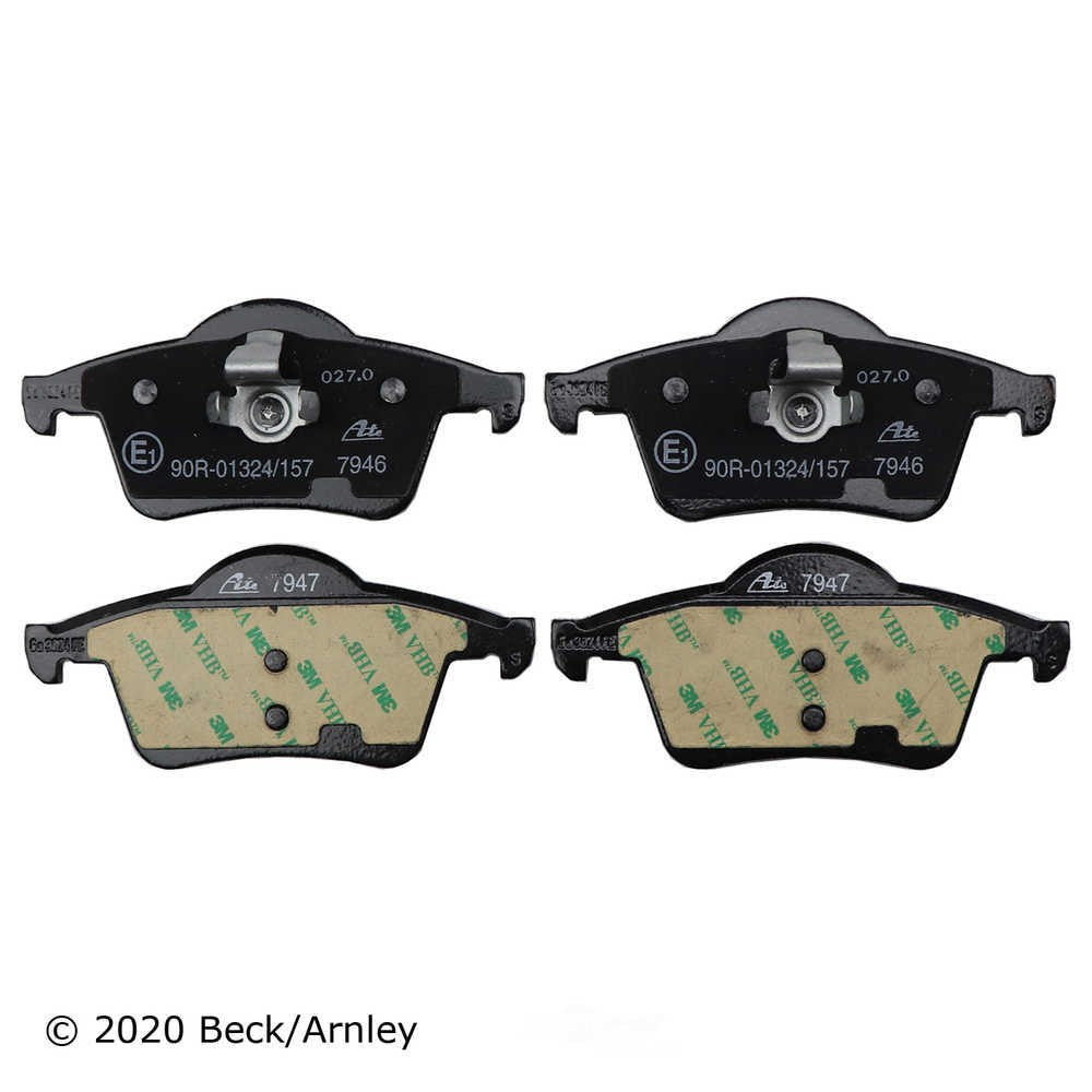 Rr OE Brake Pads  Beck/Arnley  089-1616