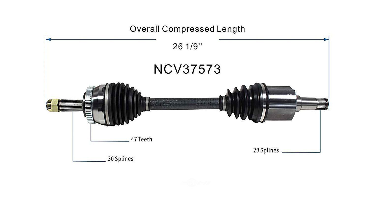 Left New CV Complete Assy   GSP North America   NCV37573