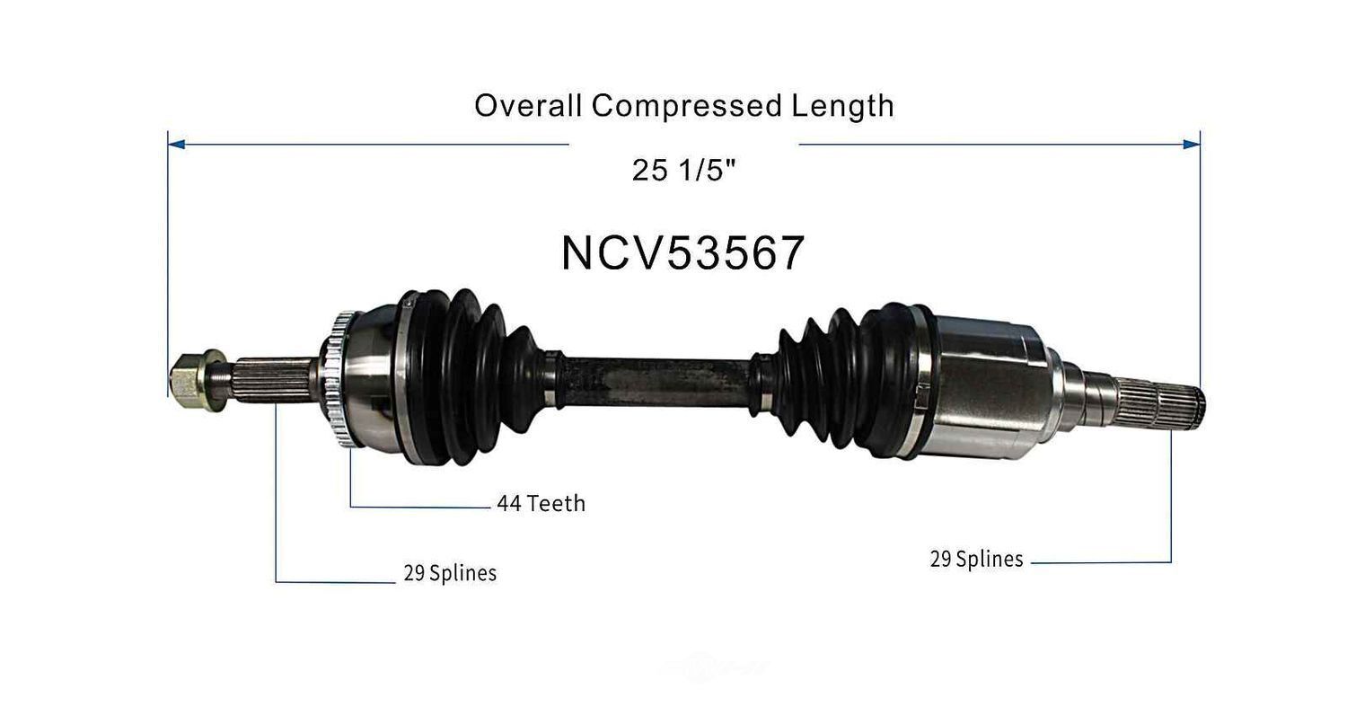 Left New CV Complete Assy   GSP North America   NCV53567