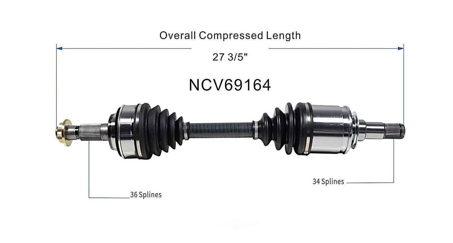 Right New CV Complete Assy   GSP North America   NCV69164