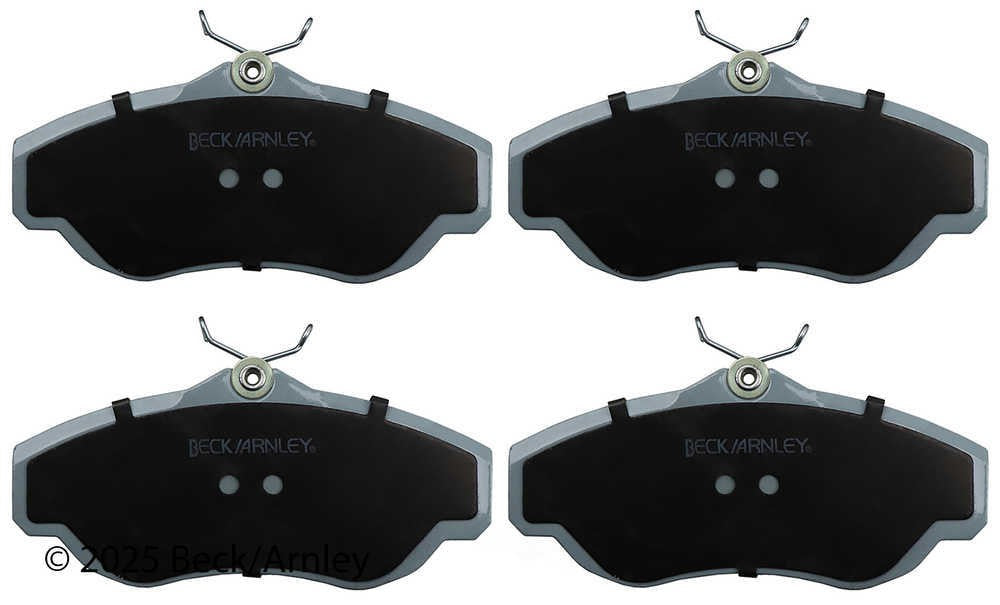 Frt Prem Brake Pads  Beck/Arnley  085-1587