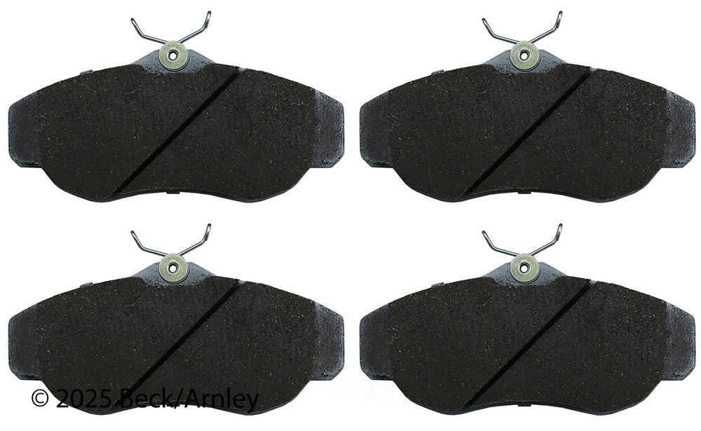 Frt Prem Brake Pads  Beck/Arnley  085-1587