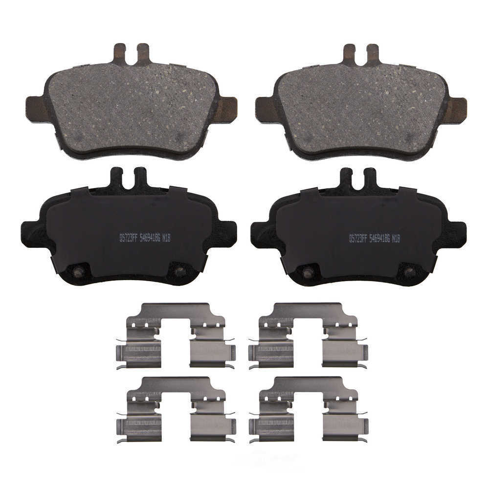 Rr Ceramic Brake Pads  Wagner  ZD1646
