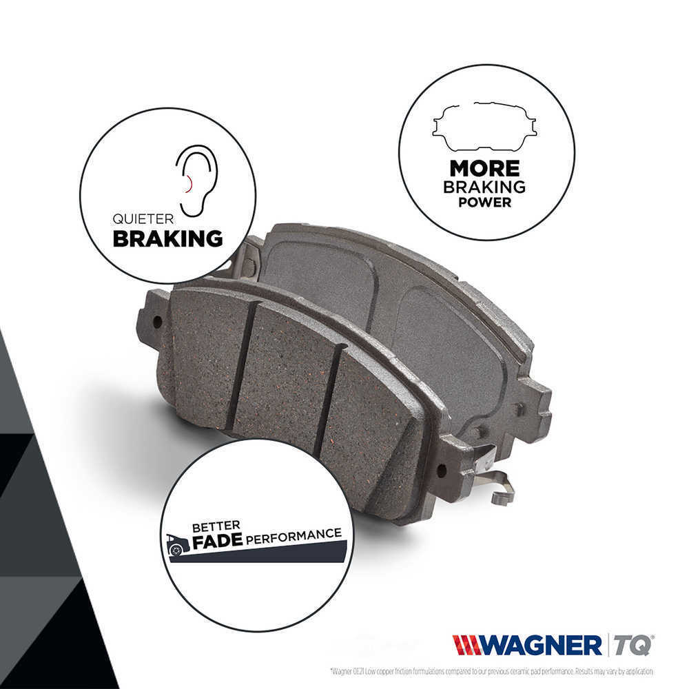 Wagner Premium Thermoquiet Brake Pad QC1848