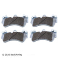 Frt Prem Brake Pads  Beck/Arnley  085-1760