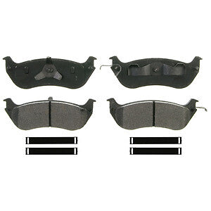Rr Semi-Met Brake Pads  Wagner  ZX674
